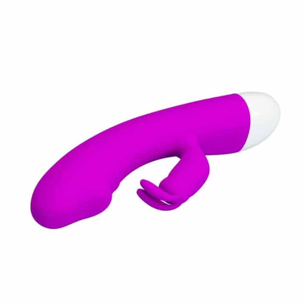 Pretty Love Will - Vibrator Rabbit cu Stimulare Punct G, 18x3.4 cm