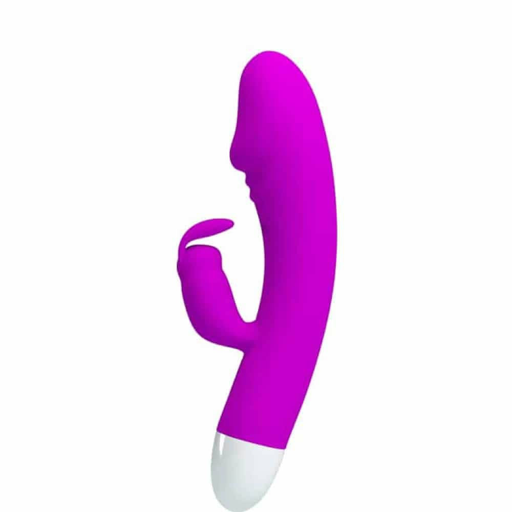 Pretty Love Will - Vibrator Rabbit cu Stimulare Punct G, 18x3.4 cm - detaliu 7