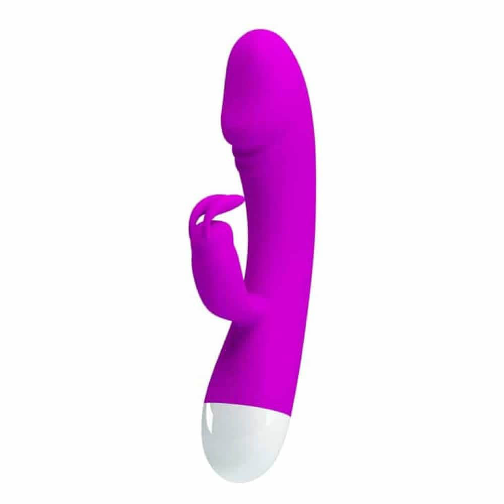 Pretty Love Will - Vibrator Rabbit cu Stimulare Punct G, 18x3.4 cm - detaliu 8