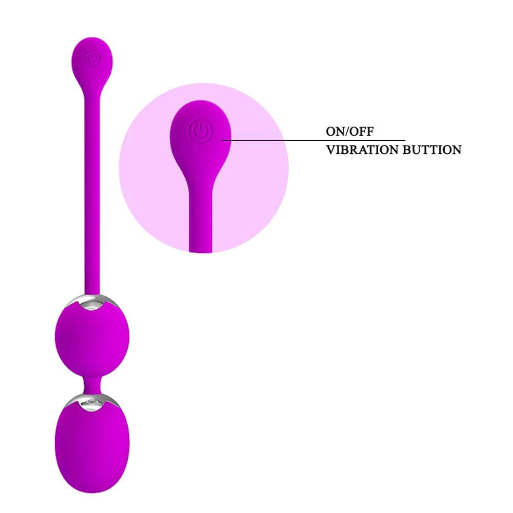 Pretty Love Willie - Bile Vaginale cu Telecomanda Wireless, 20 cm - detaliu 2