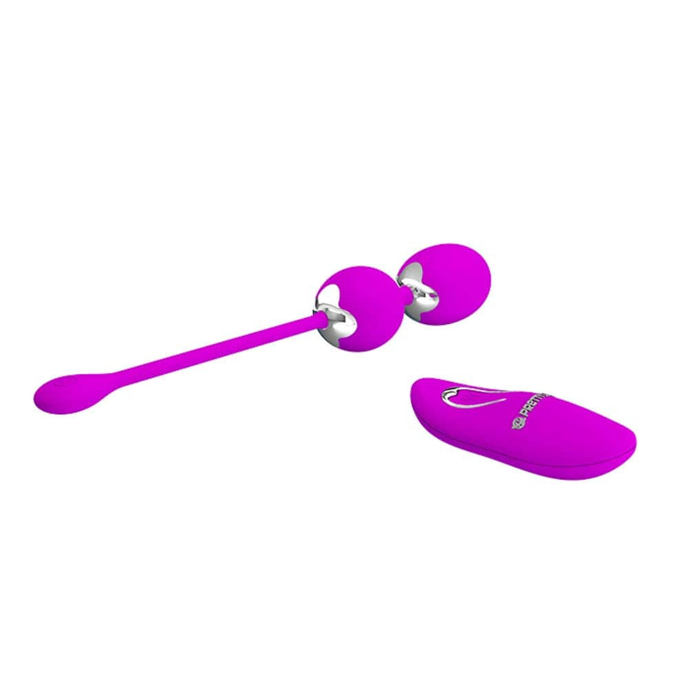 Pretty Love Willie - Bile Vaginale cu Telecomanda Wireless, 20 cm - detaliu 4
