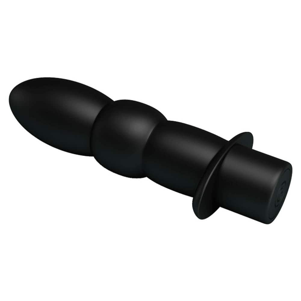 Pretty Love Wyatt Black - Vibrator Anal cu 10 Programe, 11,5 cm - detaliu 3
