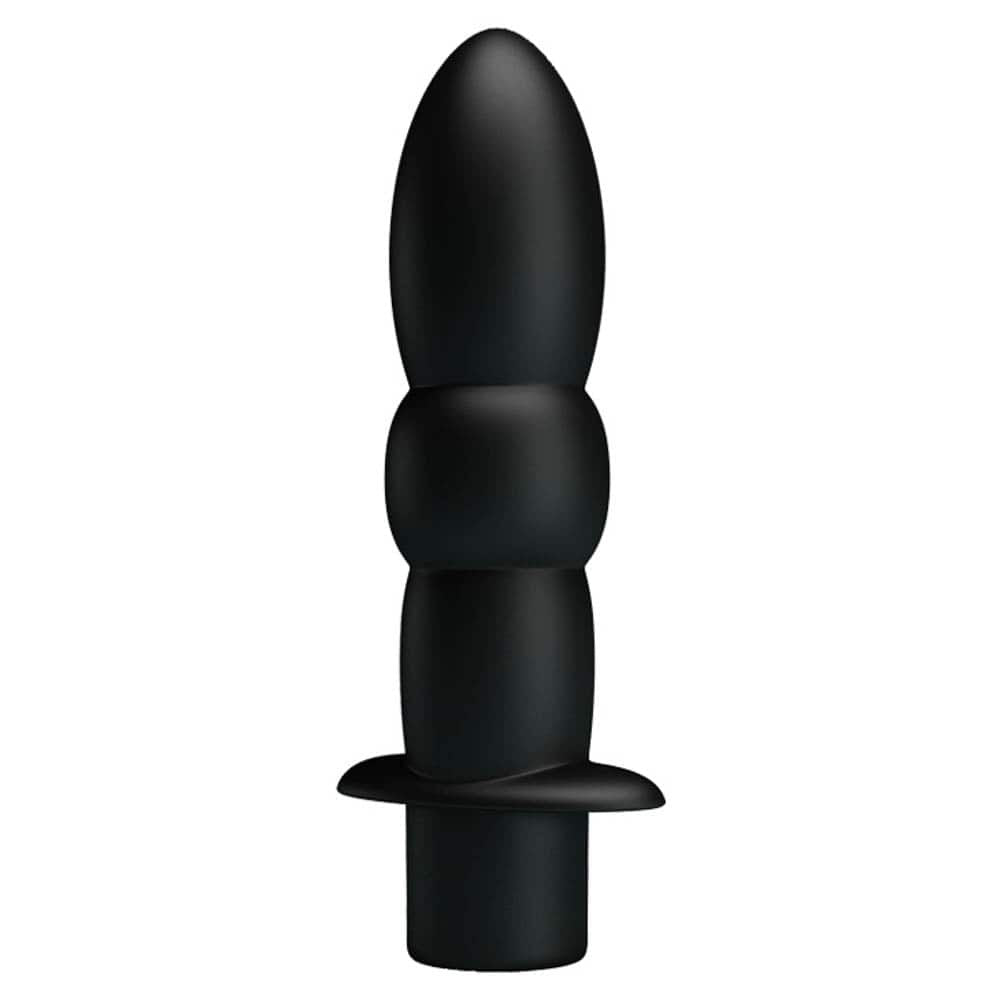 Pretty Love Wyatt Black - Vibrator Anal cu 10 Programe, 11,5 cm - detaliu 5
