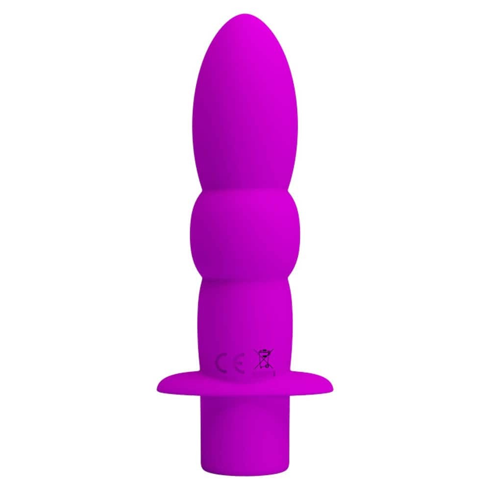 Pretty Love Wyatt Purple - Vibrator Anal cu 10 Funcții, 11,5 cm - detaliu 3