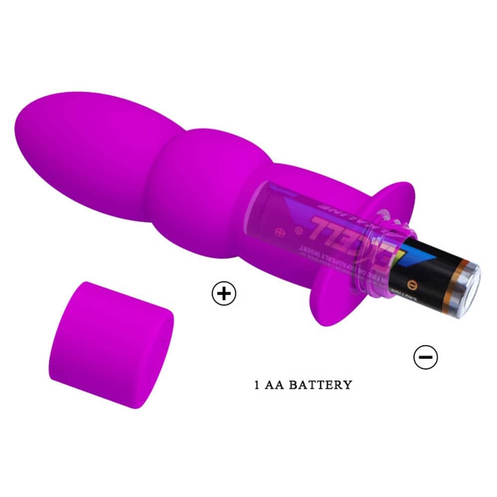 Pretty Love Wyatt Purple - Vibrator Anal cu 10 Funcții, 11,5 cm - detaliu 4