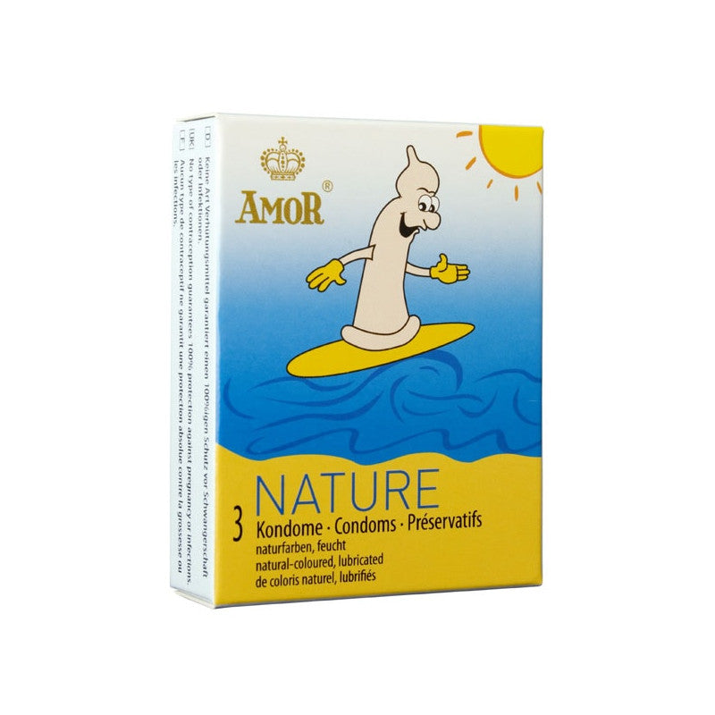 Prezervative Amor Nature 3 buc - detaliu 2