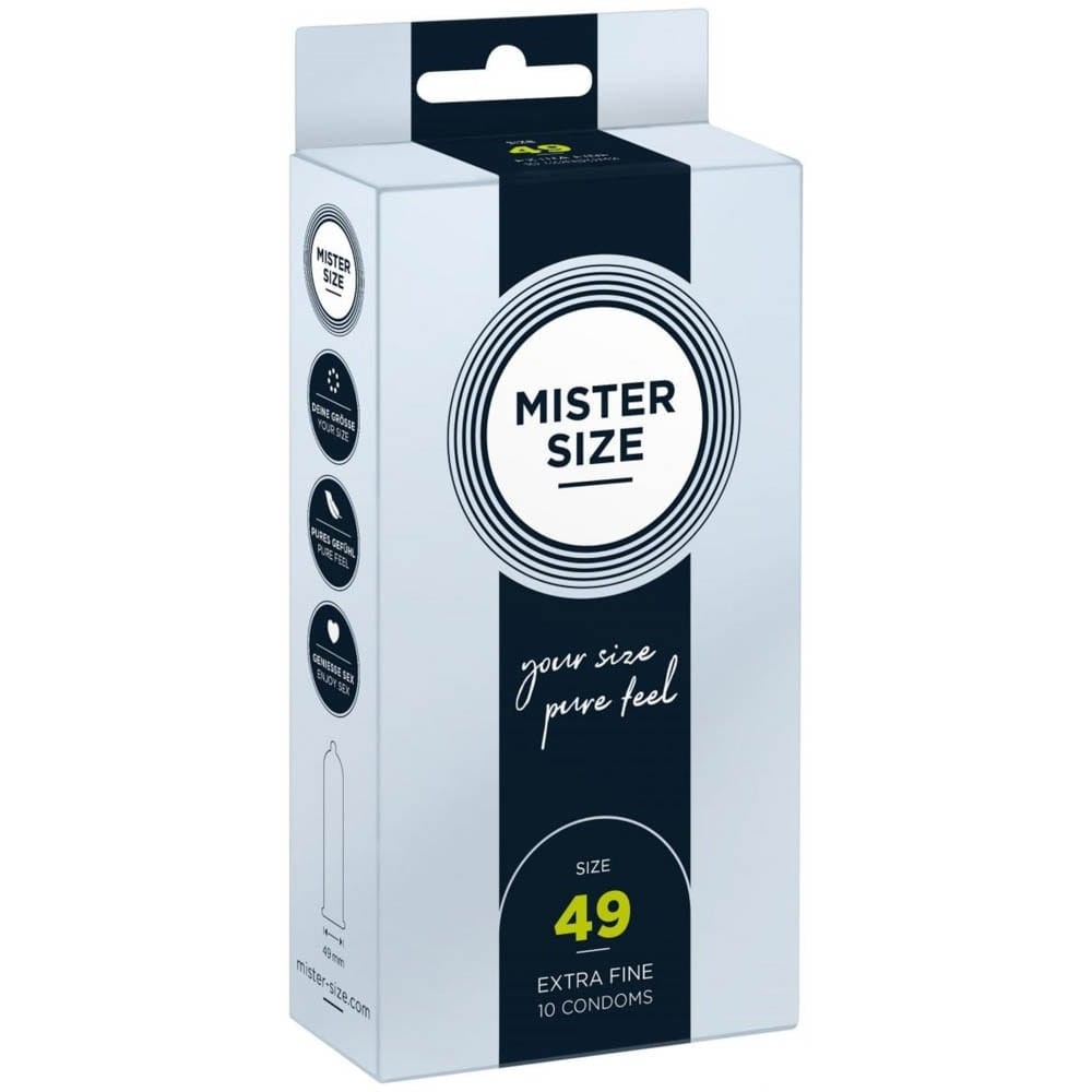 Prezervative MISTER SIZE 49 mm, 10 Buc. - detaliu 1