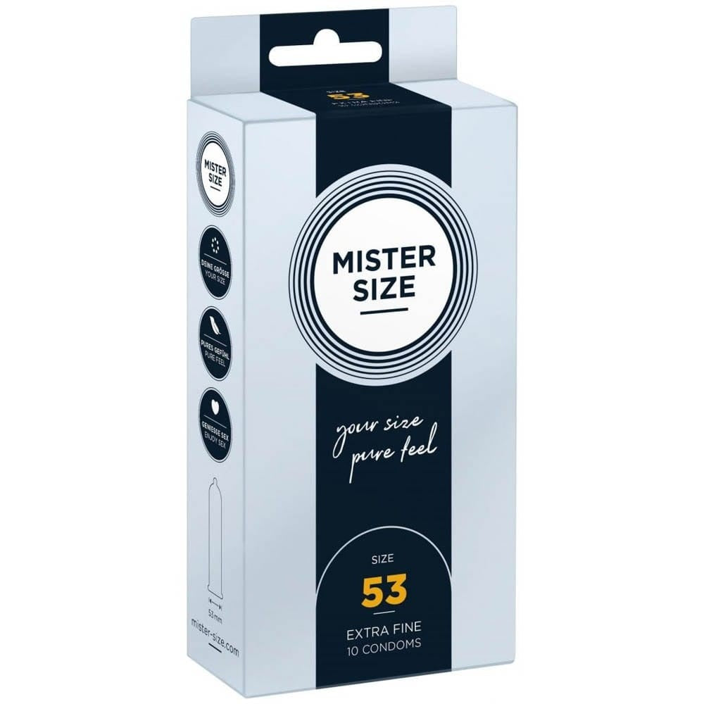 Prezervative MISTER SIZE 53 mm, 10 Buc. - detaliu 1
