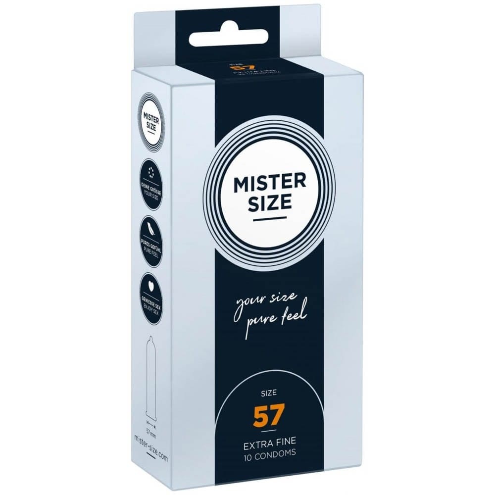 Prezervative MISTER SIZE 57 mm, 10 buc. - detaliu 1
