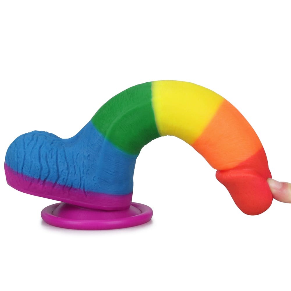 Prider - Dildo cu ventuză, 19.5 cm - detaliu 4