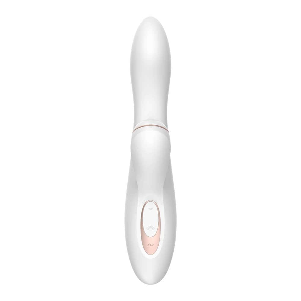Pro + G-Spot - Vibrator Punct G cu Stimulare Clitoris prin Aspiratie, 22 cm - detaliu 1
