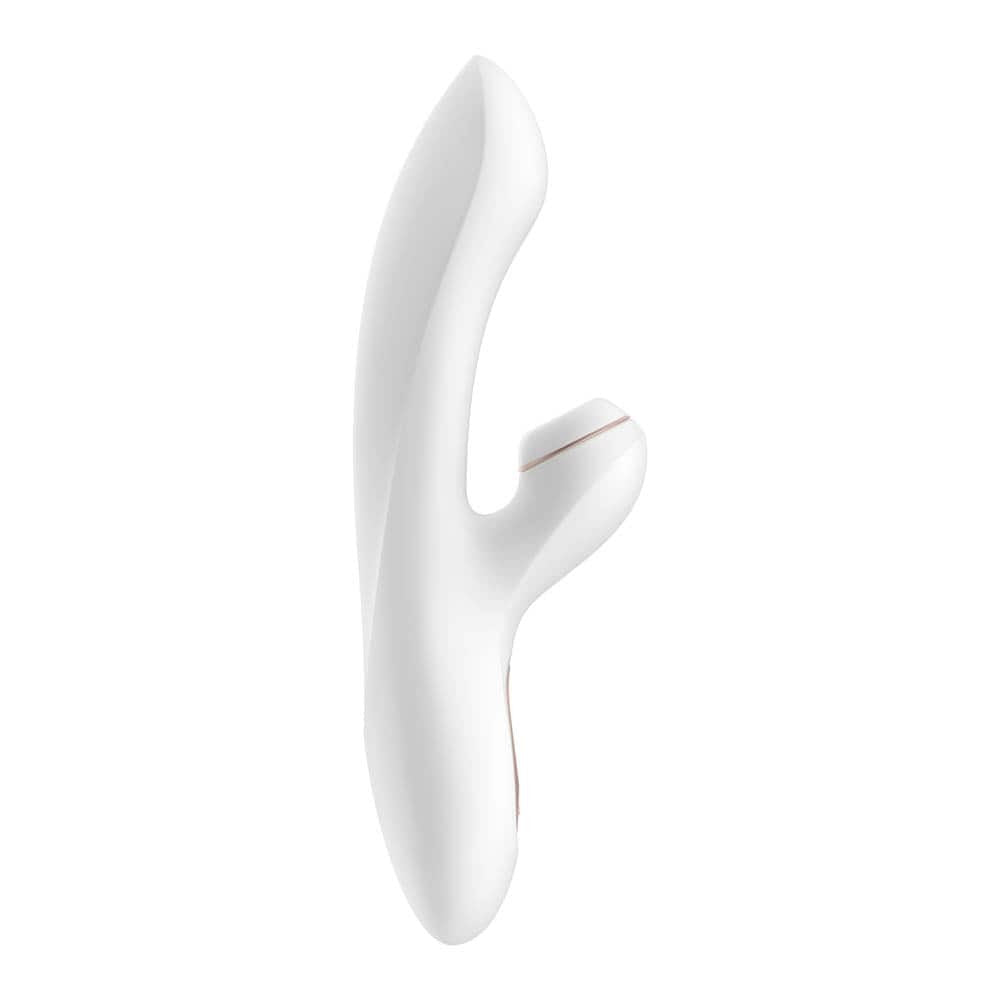 Pro + G-Spot - Vibrator Punct G cu Stimulare Clitoris prin Aspiratie, 22 cm - detaliu 2