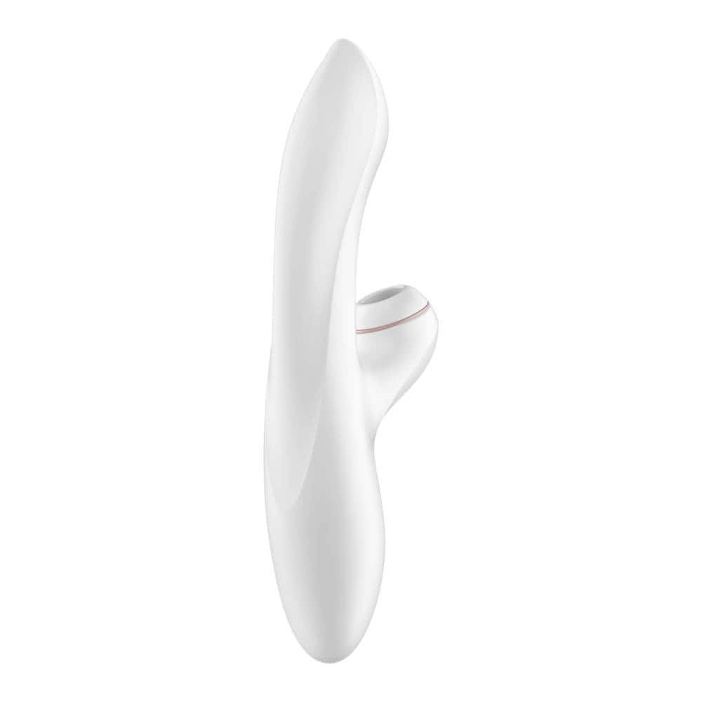 Pro + G-Spot - Vibrator Punct G cu Stimulare Clitoris prin Aspiratie, 22 cm - detaliu 4