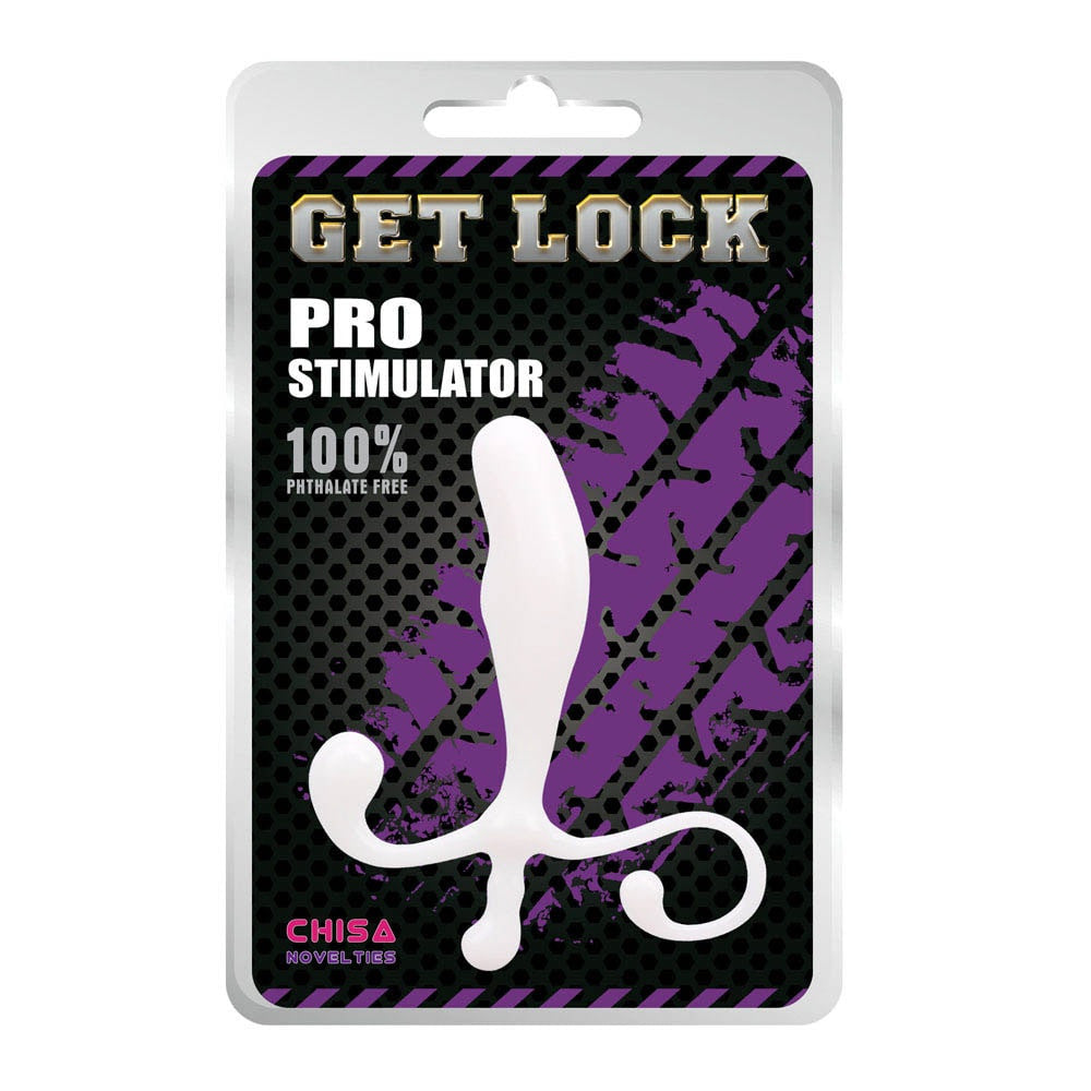 Pro Stimulator - Maseur Prostata din ABS Alb, 12,5 cm - detaliu 1