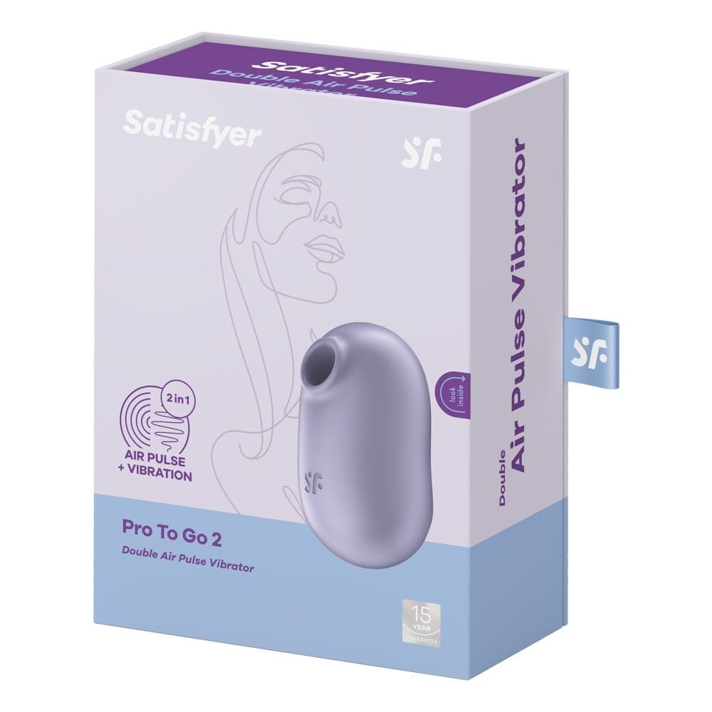 Pro To Go 2 - Stimulator clitoris, mov, 8.5 cm - detaliu 6