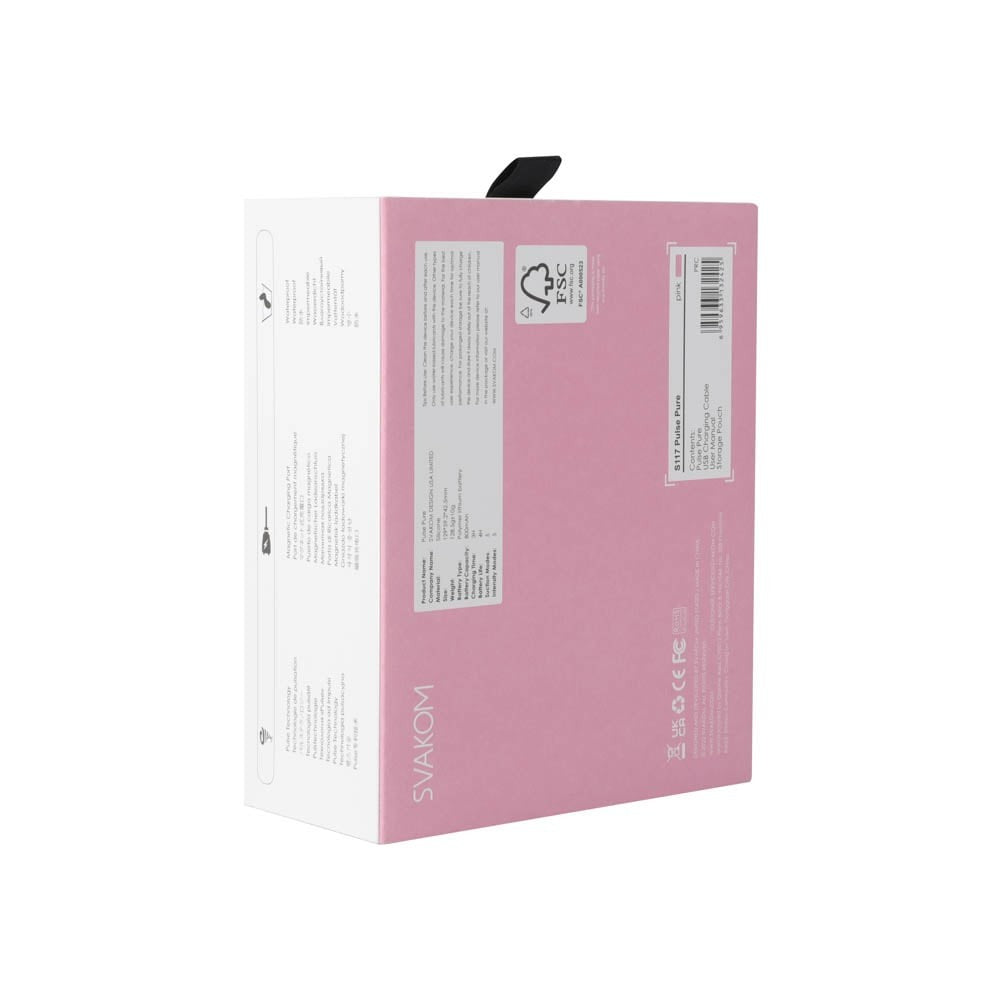 Pulse Pure - Stimulator clitoris, roz - detaliu 4