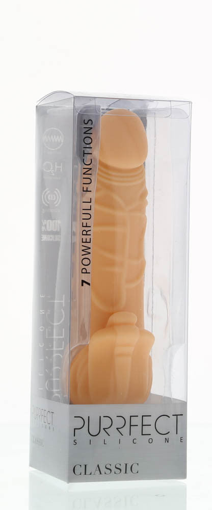 Purrfect - Vibrator clasic, 18 cm - detaliu 1