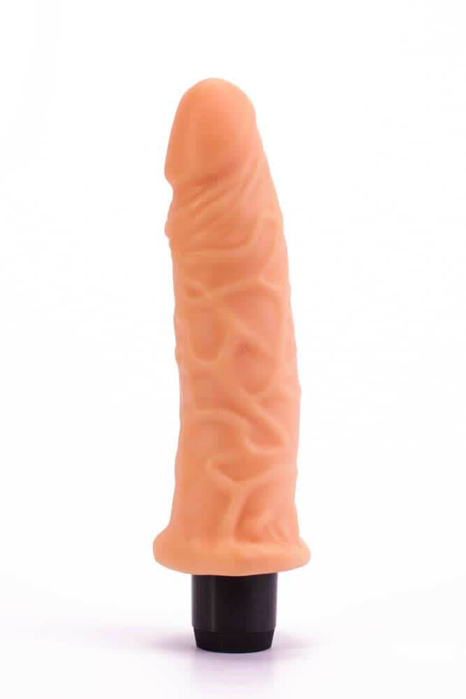 Real Feel Cyberskin - Vibrator realistic, 19.8 cm - detaliu 4