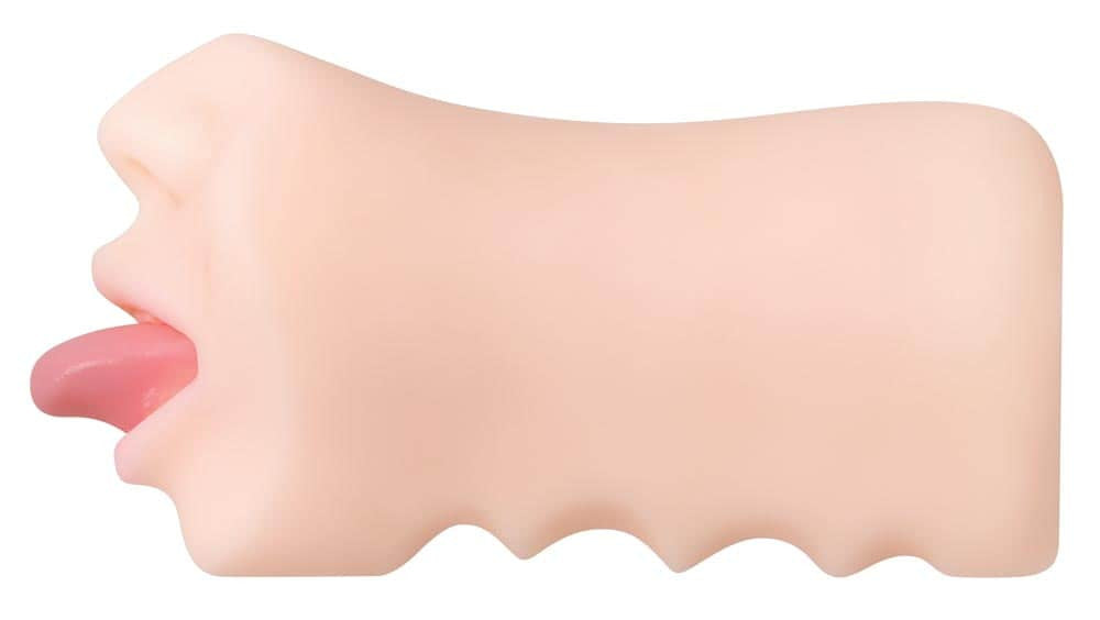 Real Mouth Stroker - Masturbator Realistic cu Forma de Gura, 16,5 cm