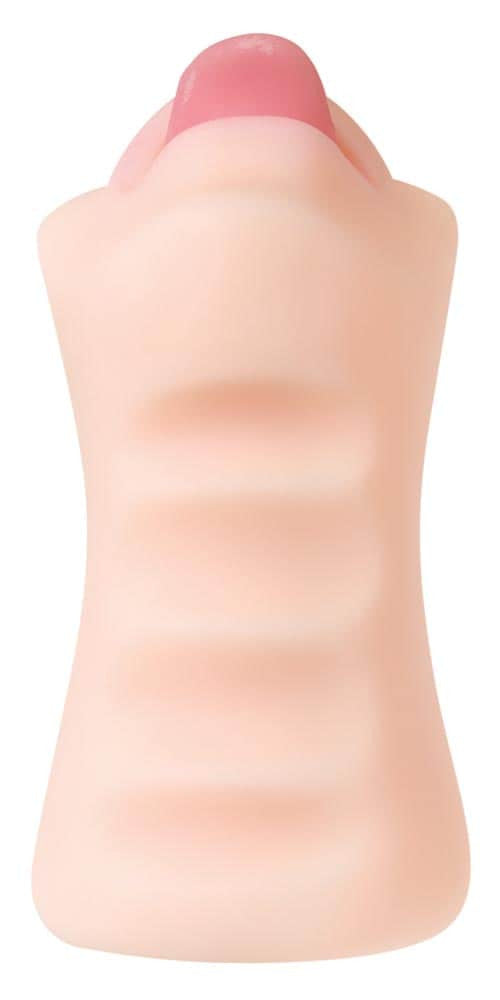 Real Mouth Stroker - Masturbator Realistic cu Forma de Gura, 16,5 cm - detaliu 5
