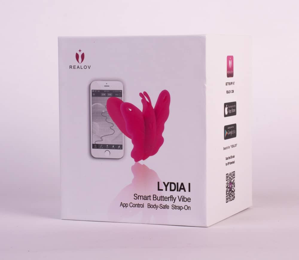 Realov Lydia I - Vibrator fluture roz - detaliu 2