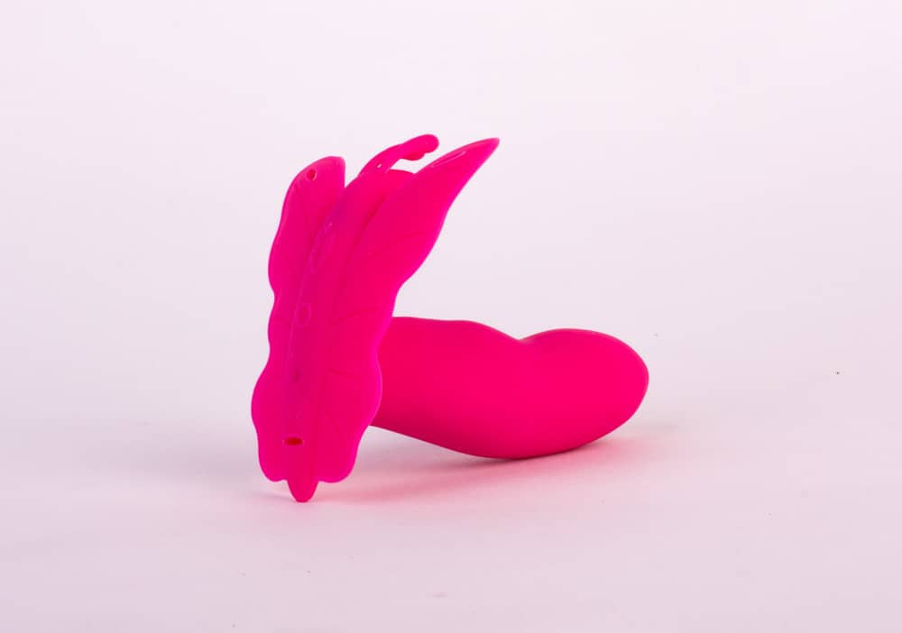 Realov Lydia I - Vibrator fluture roz - detaliu 4