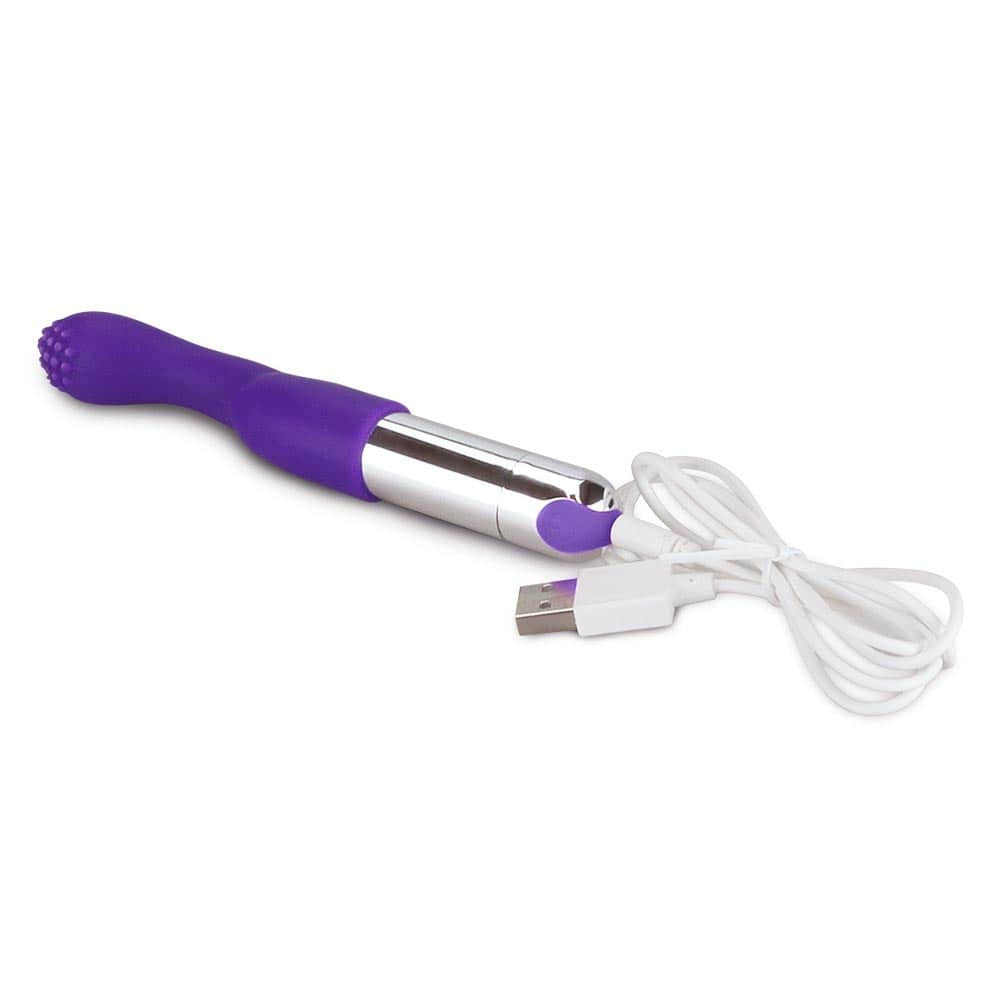 Rechargeable IJOY Versatile Tickler - Vibrator cu 10 Functii, 14,5 cm - detaliu 5