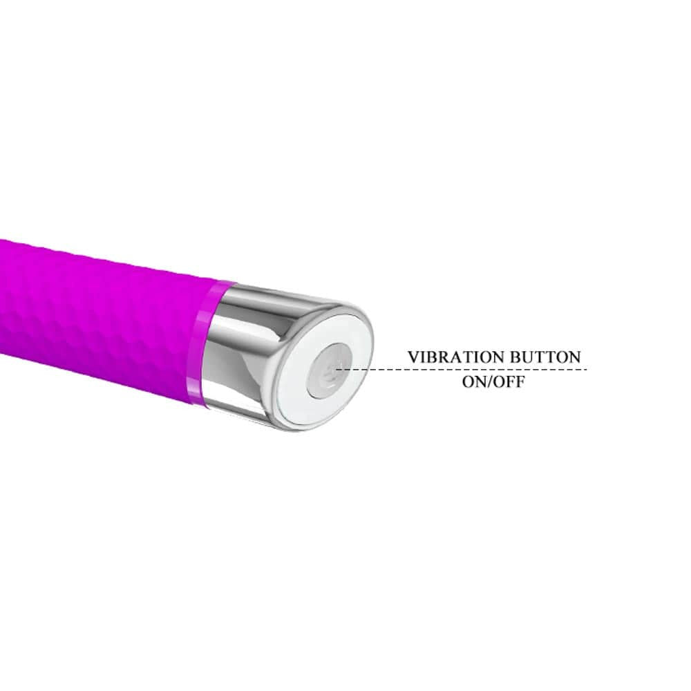 Reginald - Vibrator clasic, mov, 16.7 cm - detaliu 6