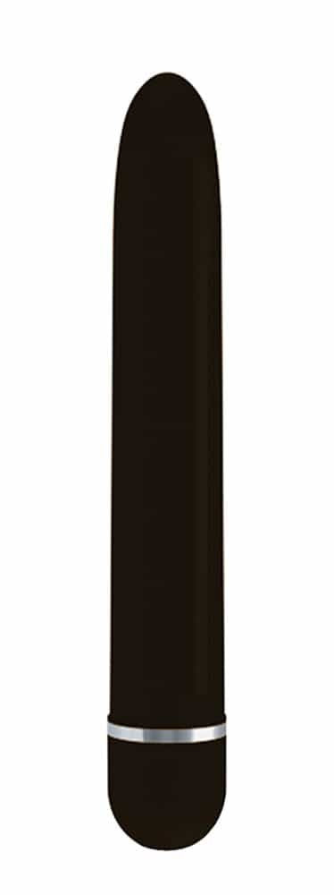 Rose - Vibrator clasic, negru, 17.5 cm - detaliu 4