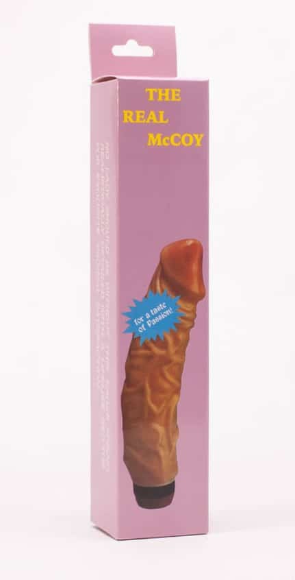 Rubber Pink - Vibrator roz, 22 cm - detaliu 1