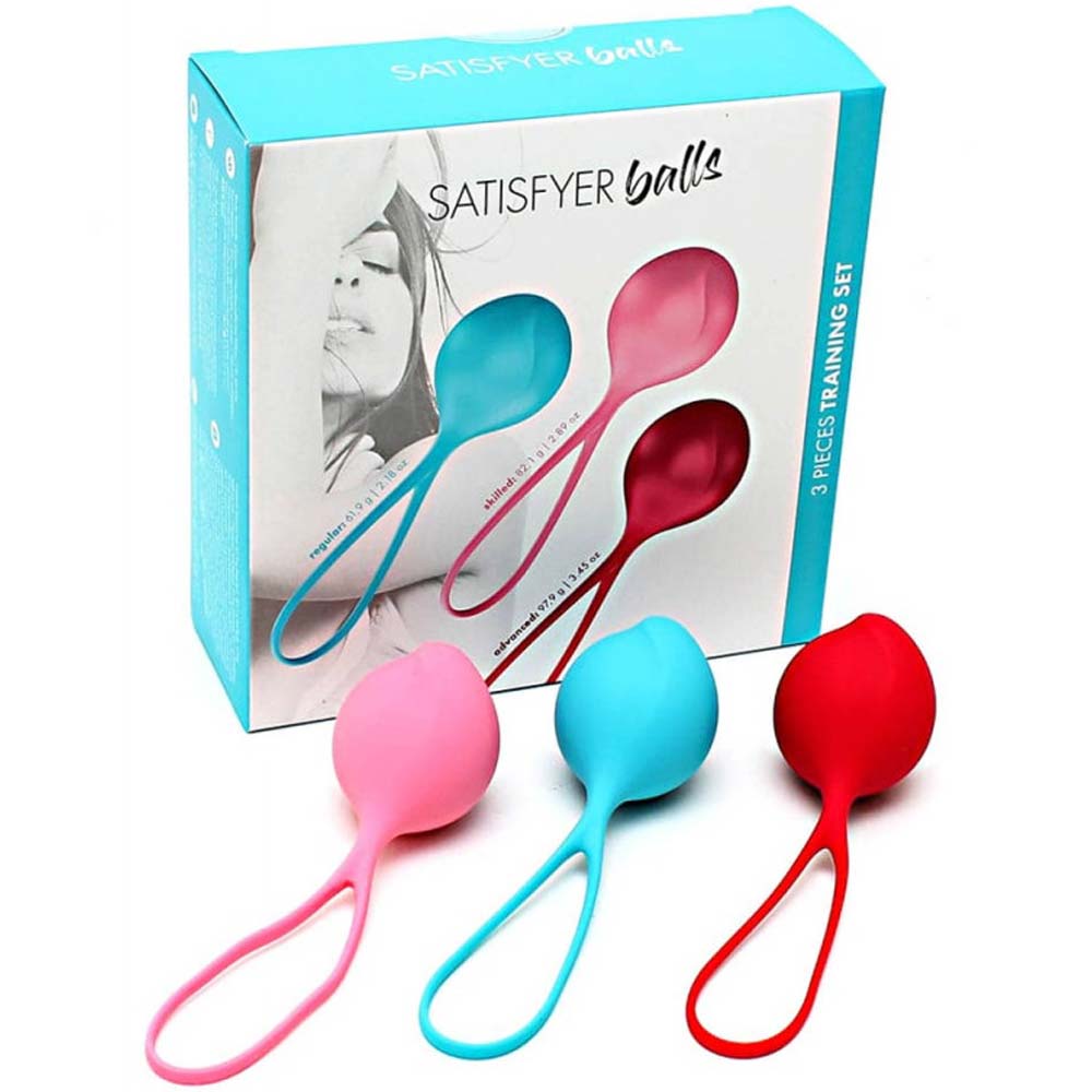 Satisfyer Balls Single- Set de bile Kegel multicolore - detaliu 3