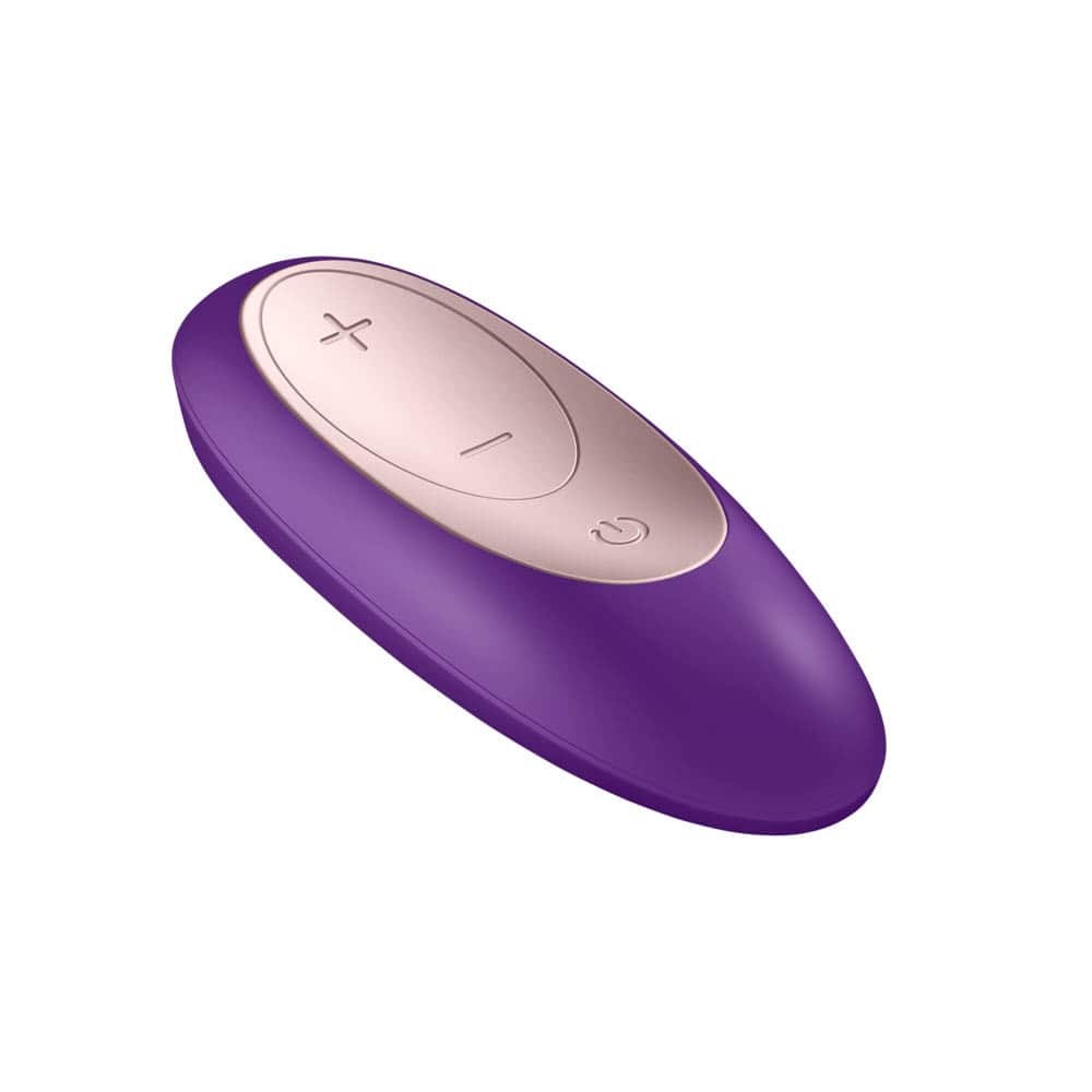 Satisfyer Double Plus Remote - Vibrator pentru Cuplu, 9x2.8 cm - detaliu 2