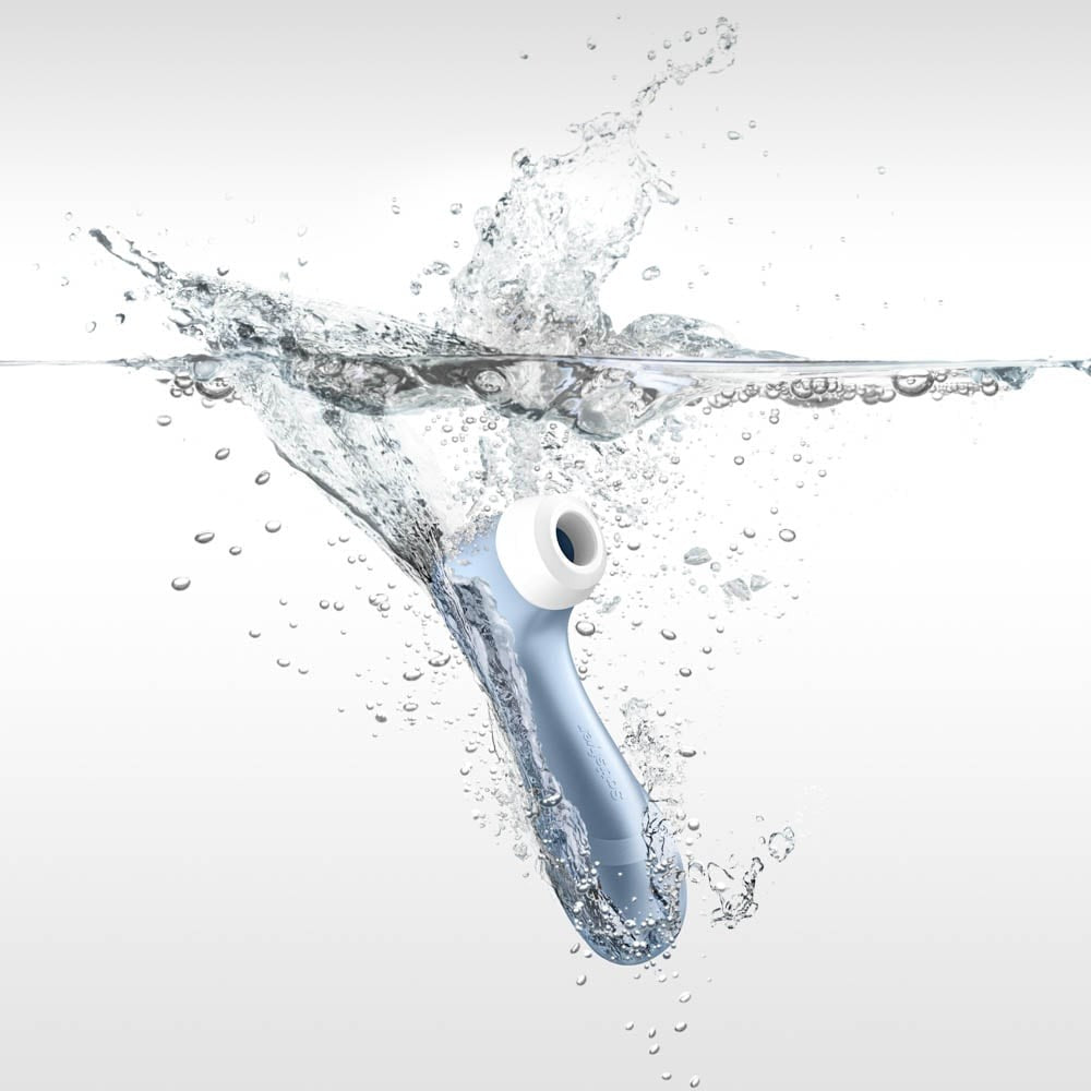 Satisfyer Pro 2 - Stimulator clitoris, albastru - detaliu 9