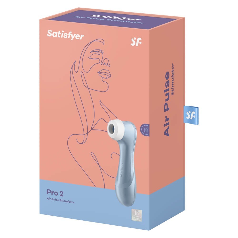 Satisfyer Pro 2 - Stimulator clitoris, albastru - detaliu 10