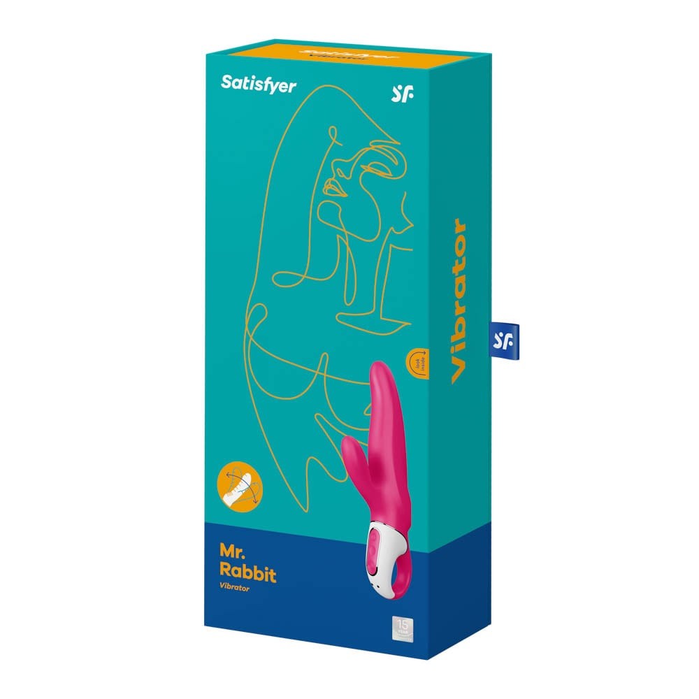 Satisfyer Vibes Mr. Rabbit - Vibrator Iepuras din Silicon, 22x4.2 cm - detaliu 6