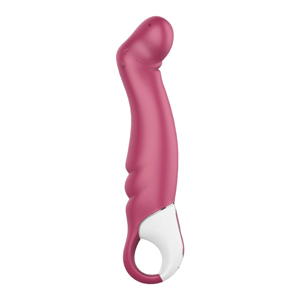 Satisfyer Vibes Petting Hippo - Vibrator pentru Punctul G Reincarcabil, 22.9x3.3 cm - detaliu 6