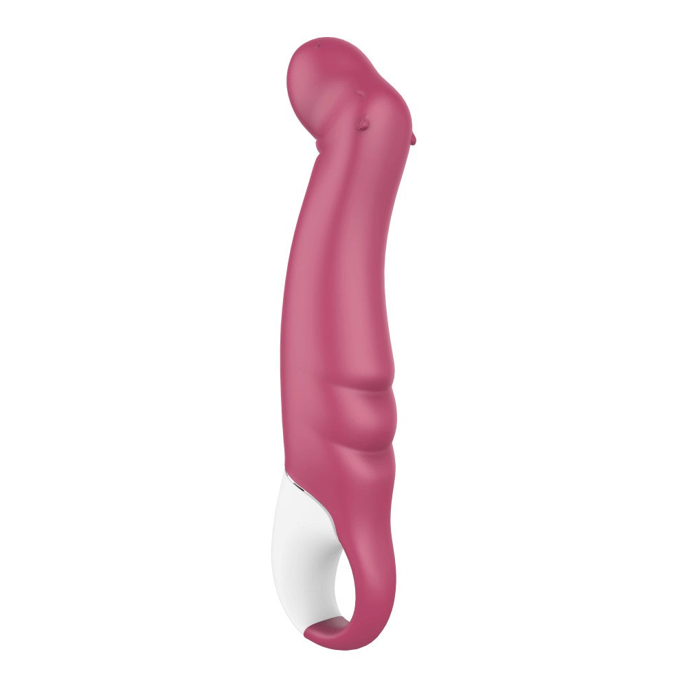 Satisfyer Vibes Petting Hippo - Vibrator pentru Punctul G Reincarcabil, 22.9x3.3 cm - detaliu 7