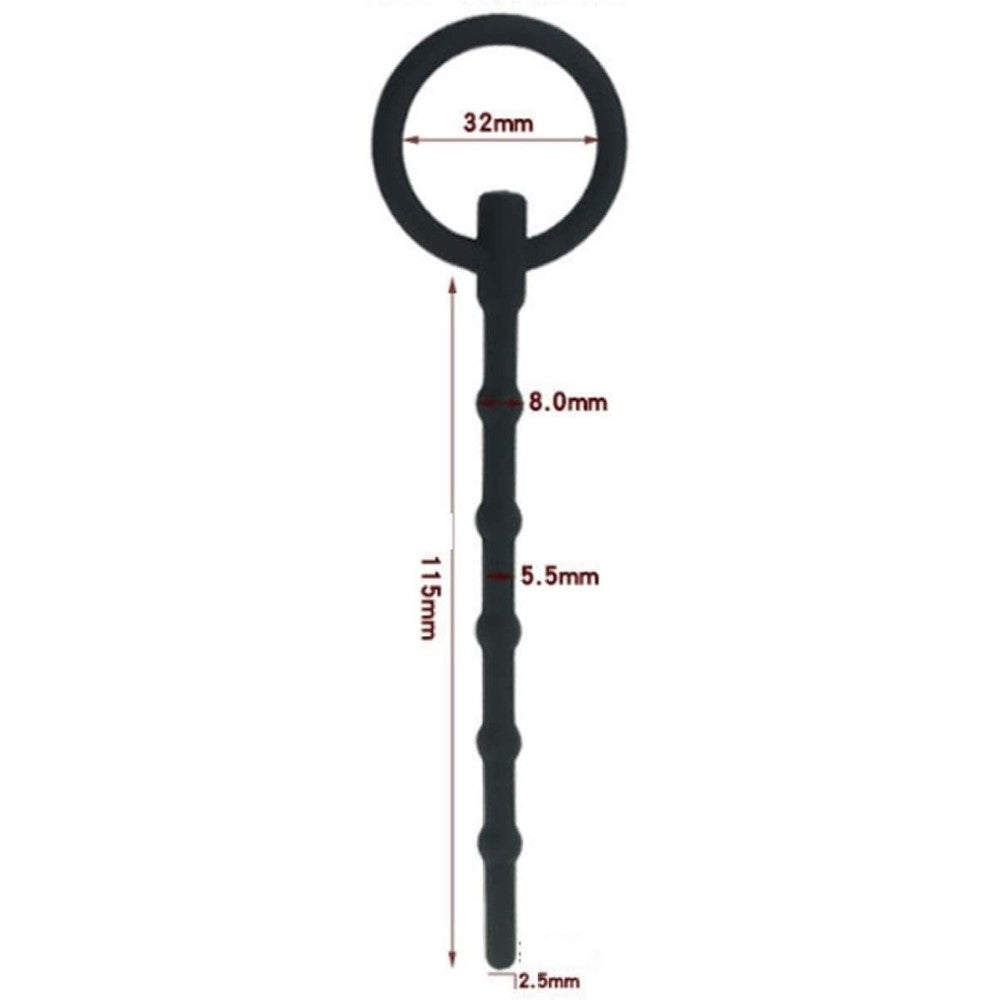 Dilatator uretral flexibil de silicon - dimensiuni