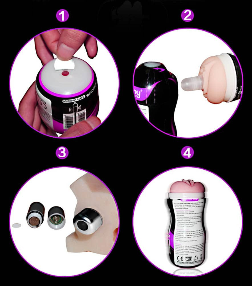 Sex In A Can 2 - Masturbator Vagin cu Vibratii