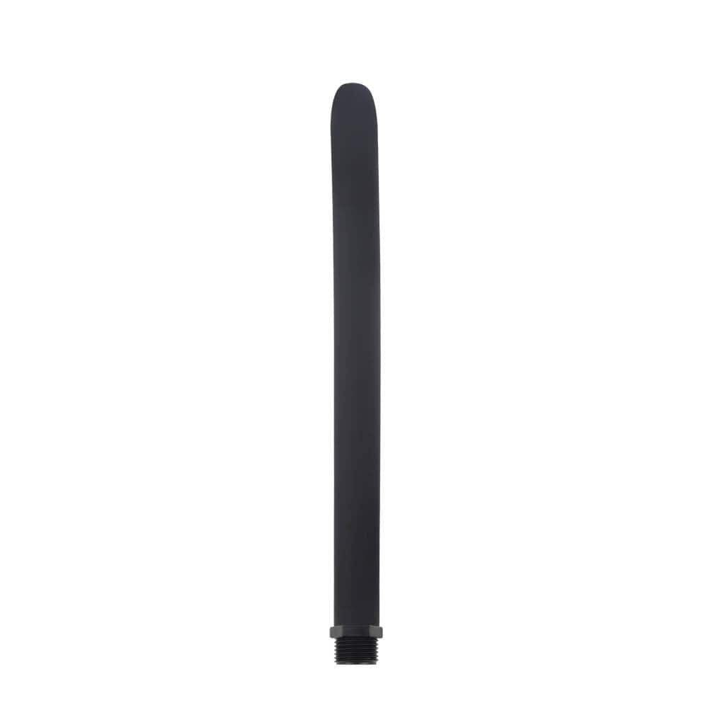Silicone Douche - Duș anal din silicon, negru - detaliu 1