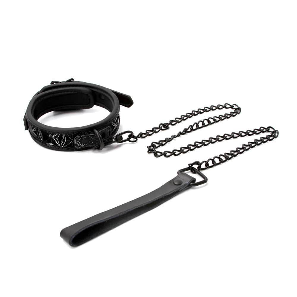 Sinful - 1'' Collar - Zgarda cu Lesa Neagra - detaliu 1