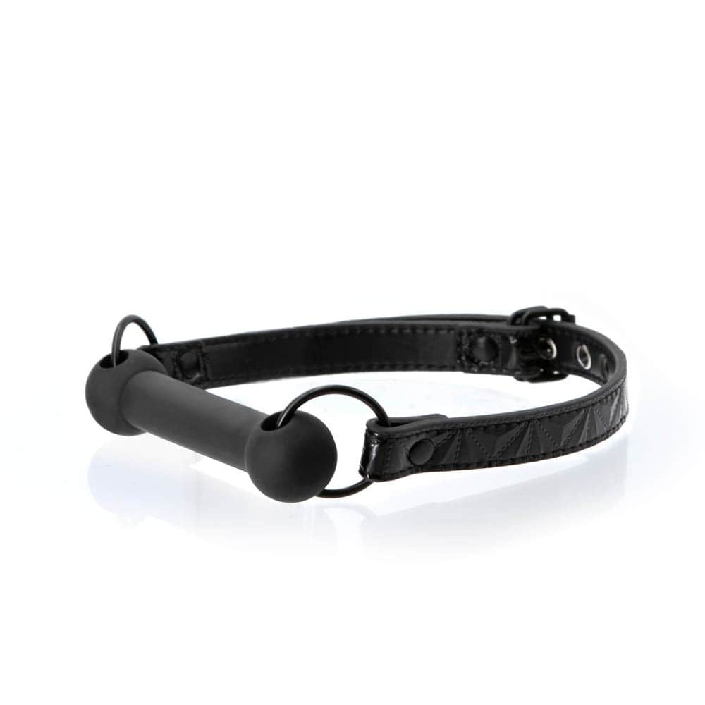 Sinful Bar Gag - Calus Tip Bara Negru 2.8 cm - detaliu 1