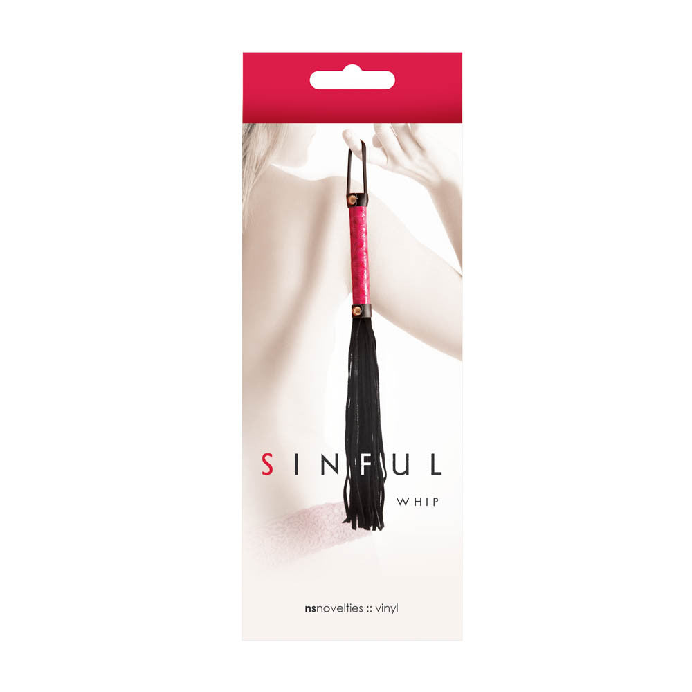 Sinful Whip - Bici din Vinil Roz, 20 cm - detaliu 1