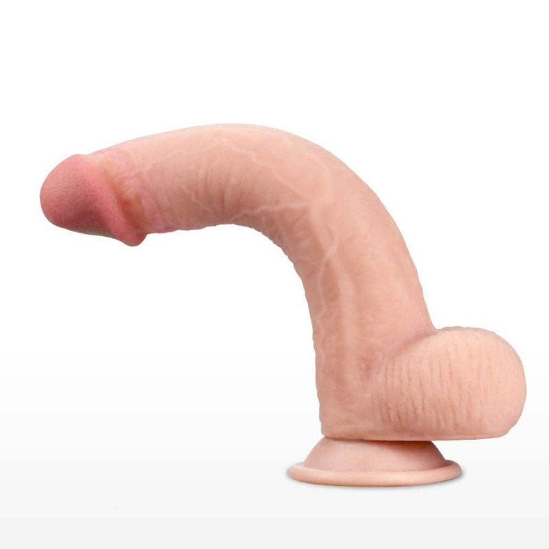 Sliding Skin - Dildo Realistic cu Strat Dublu 23 cm