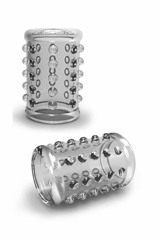 Stay Hard Cock Sleeve 02 Clear - Manson Penis pentru Stimulare Extinsa, 5 cm - detaliu 1