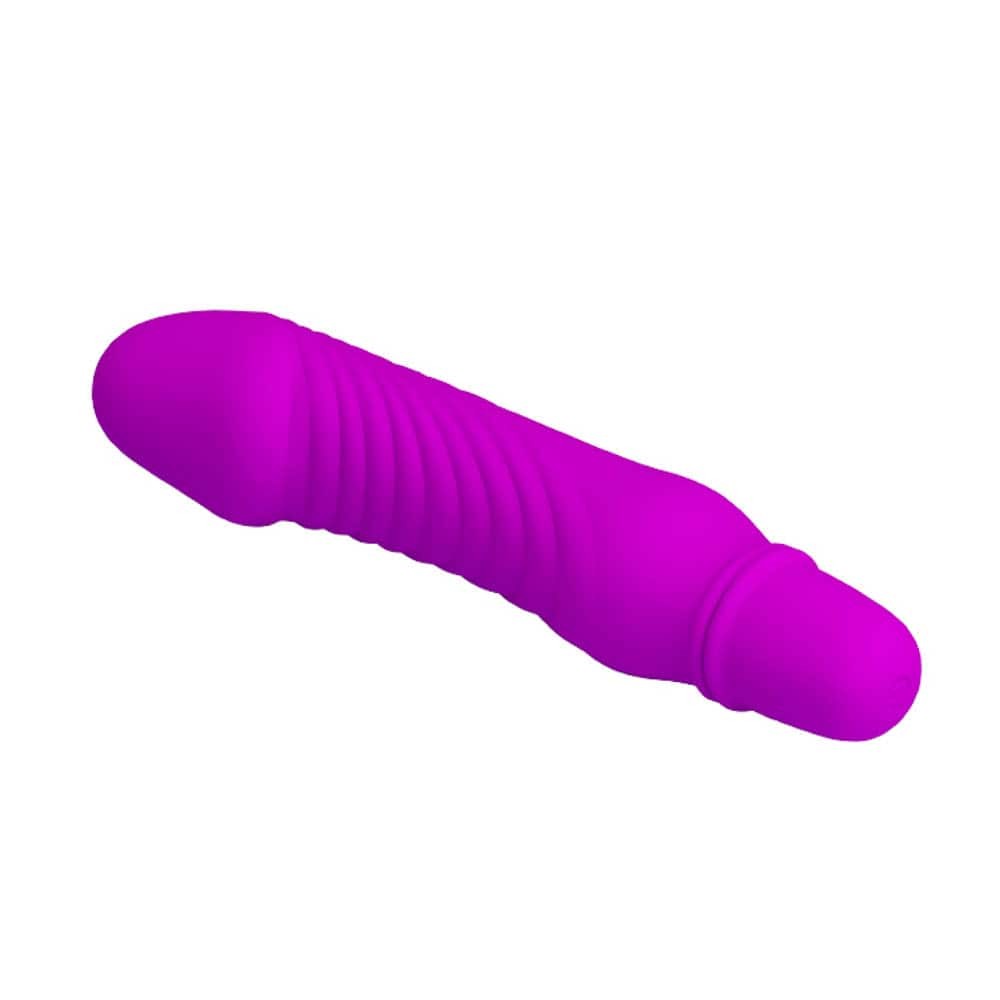 Stev - Vibrator realist, mov, 13.5 cm - detaliu 1