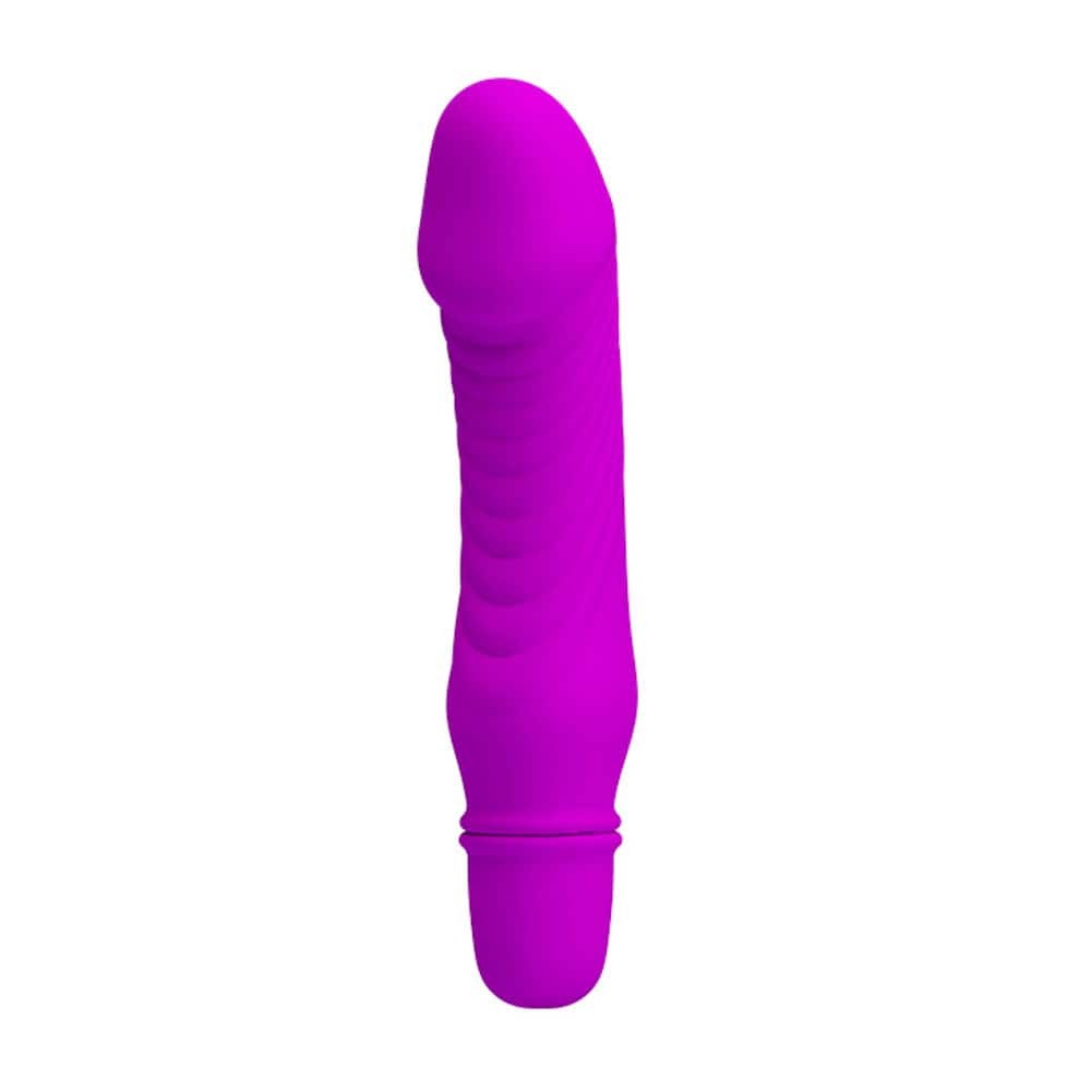 Stev - Vibrator realist, mov, 13.5 cm - detaliu 4