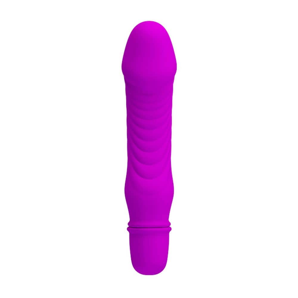Stev - Vibrator realist, mov, 13.5 cm - detaliu 5