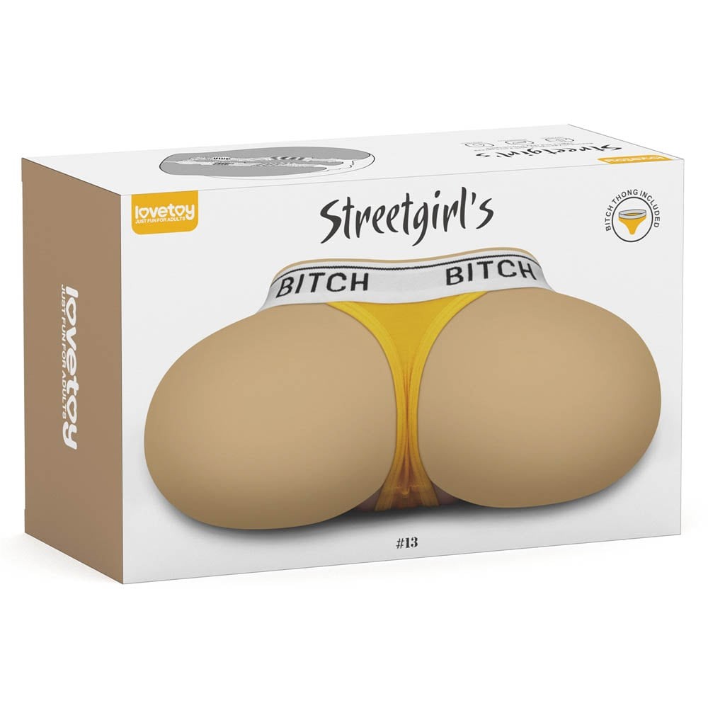 Streetgirl's 13 - Masturbator Realistic cu Fund, Vagin si Tanga Sexy, 28,5 cm - detaliu 9