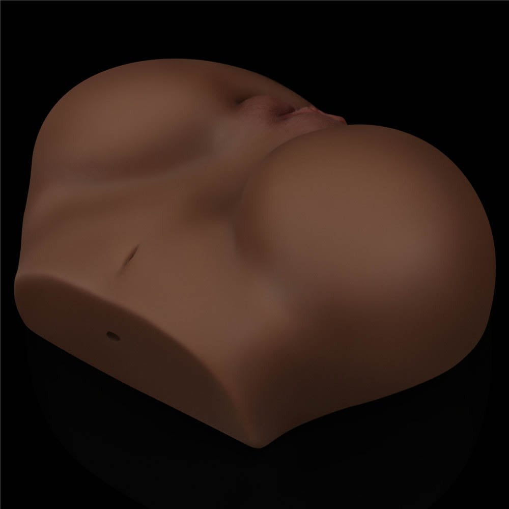 Streetgirl's 3 - Masturbator realistic cu vagin și anus, negru - detaliu 5